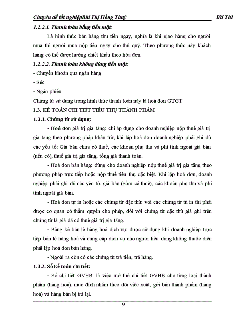 image for page Hoàn thiện hạch toán tiêu thụ thành phẩm và xác định kết quả kinh doanh 1