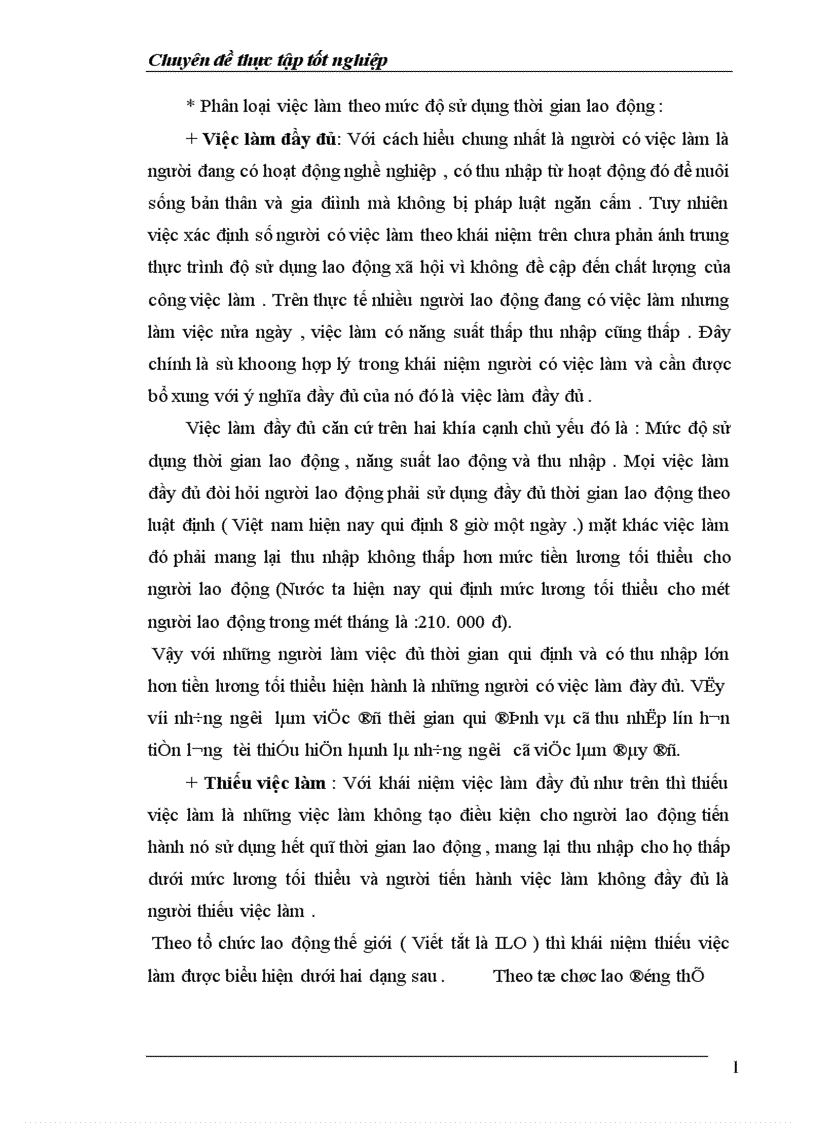 image for page Thực trạng về lao động việc làm và vấn đề giải quyết việc làm ở tỉnh Thái Bình 1