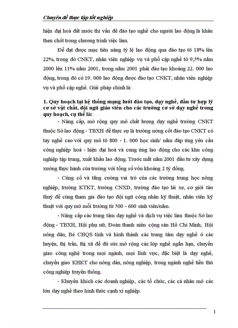 image for page Thực trạng về lao động việc làm và vấn đề giải quyết việc làm ở tỉnh Thái Bình 1