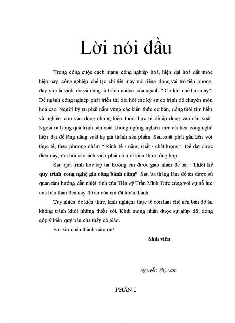 image for page Thiết kế quy trình công nghệ gia công bánh răng