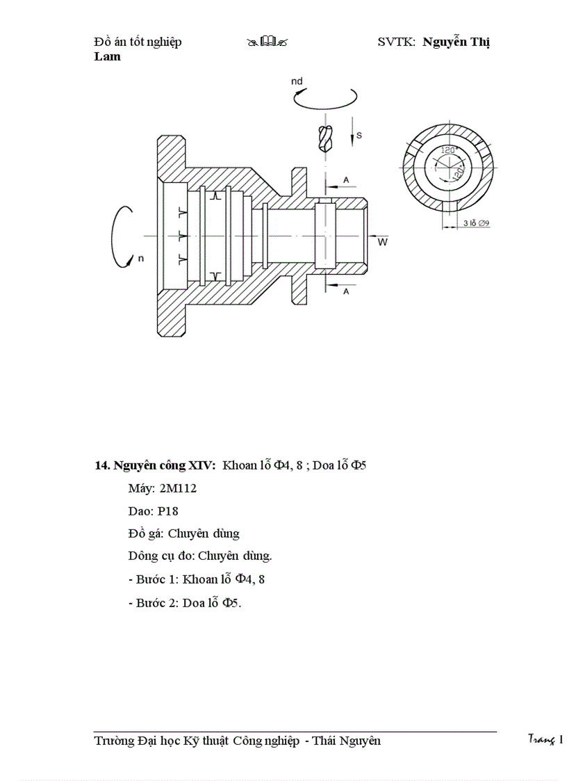 image for page Thiết kế quy trình công nghệ gia công bánh răng