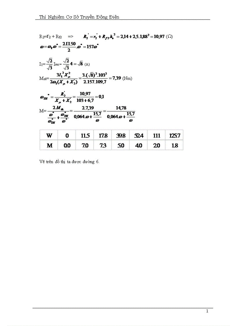 image for page Xây dựng đặc tính cơ của động cơ điện một chiều kích từ độc lập