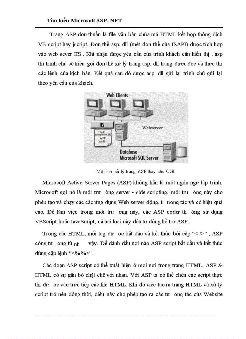 image for page Tìm hiểu Microsoft ASP NET 1