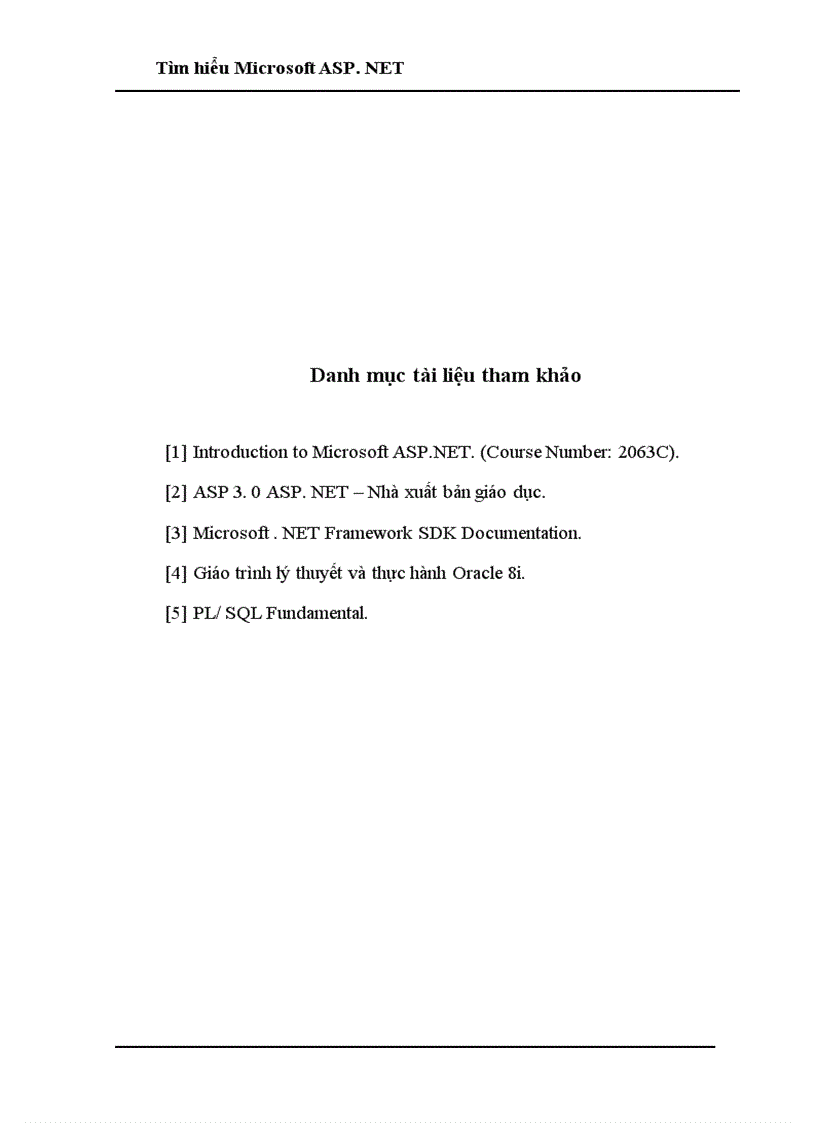 image for page Tìm hiểu Microsoft ASP NET 1