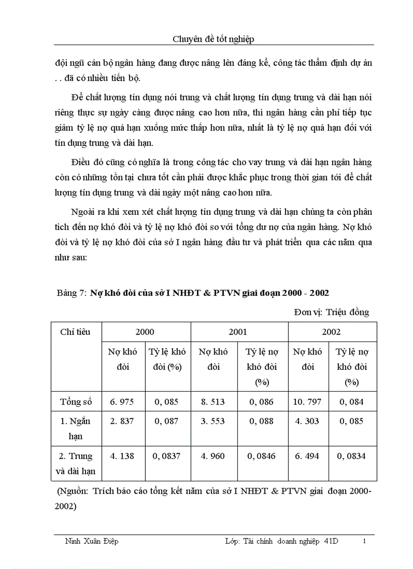 image for page Một số giải pháp nhằm nâng cao chất lượng tín dụng trung và dài hạn tại sở giao dịch I ngân hàng đầu tư và phát triển Việt nam 1