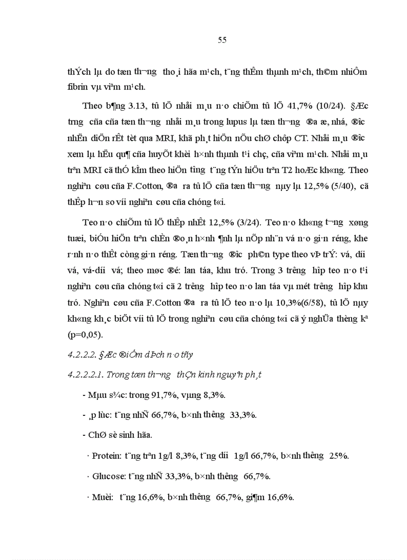 image for page Nghiên cứu đặc điểm lâm sàng cận lâm sàng tổn thương thần kinh trên bệnh nhân lupus ban đỏ hệ thống điều trị tại Trung tâm Dị ứng MDLS bệnh viện Bạch Mai 2008 2011 1