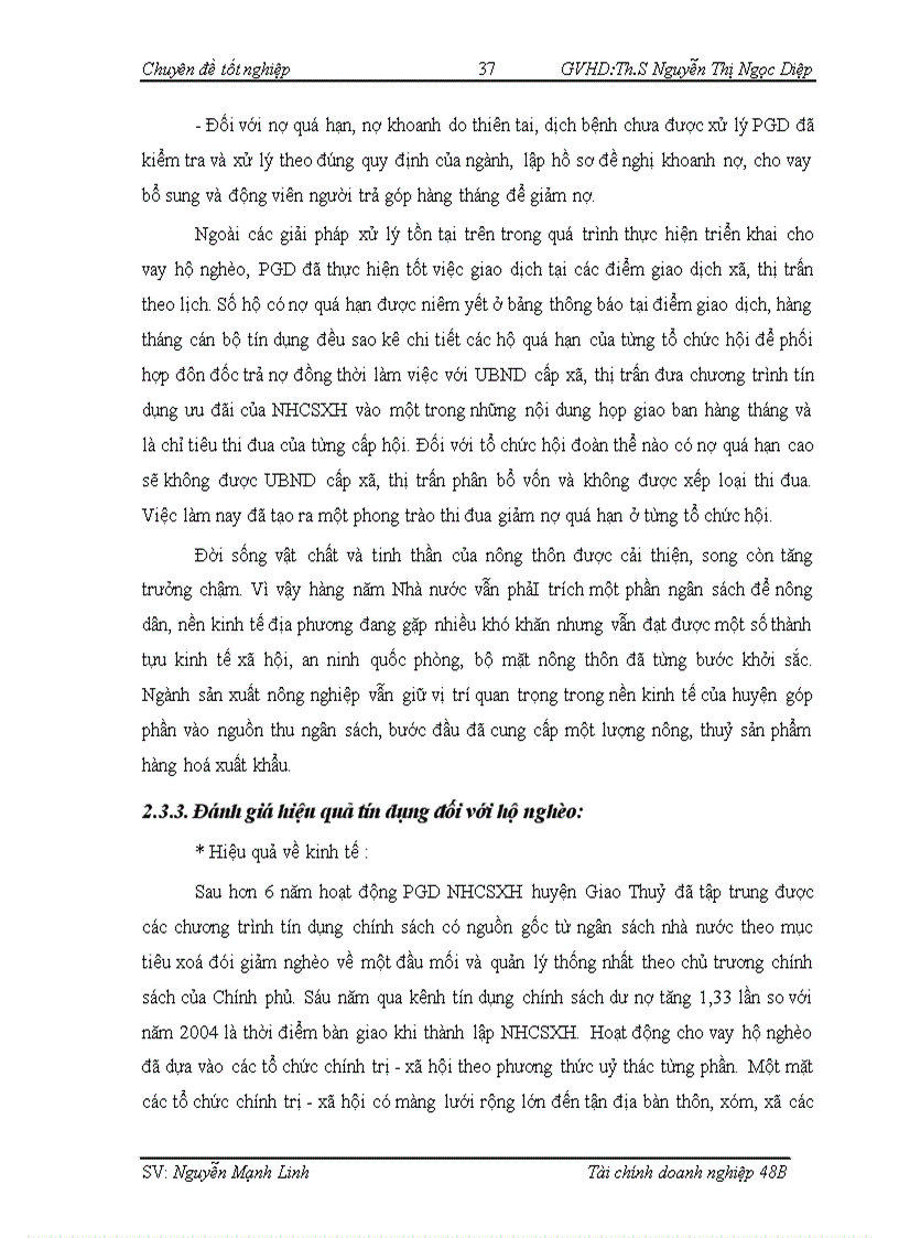 image for page Giải phap mở rộng hoạt cho vay ưu đãi đối với hộ nghèo tại Ngân hàng chính sách xã hội Phòng Giao dịch huyện Giao Thuỷ 1