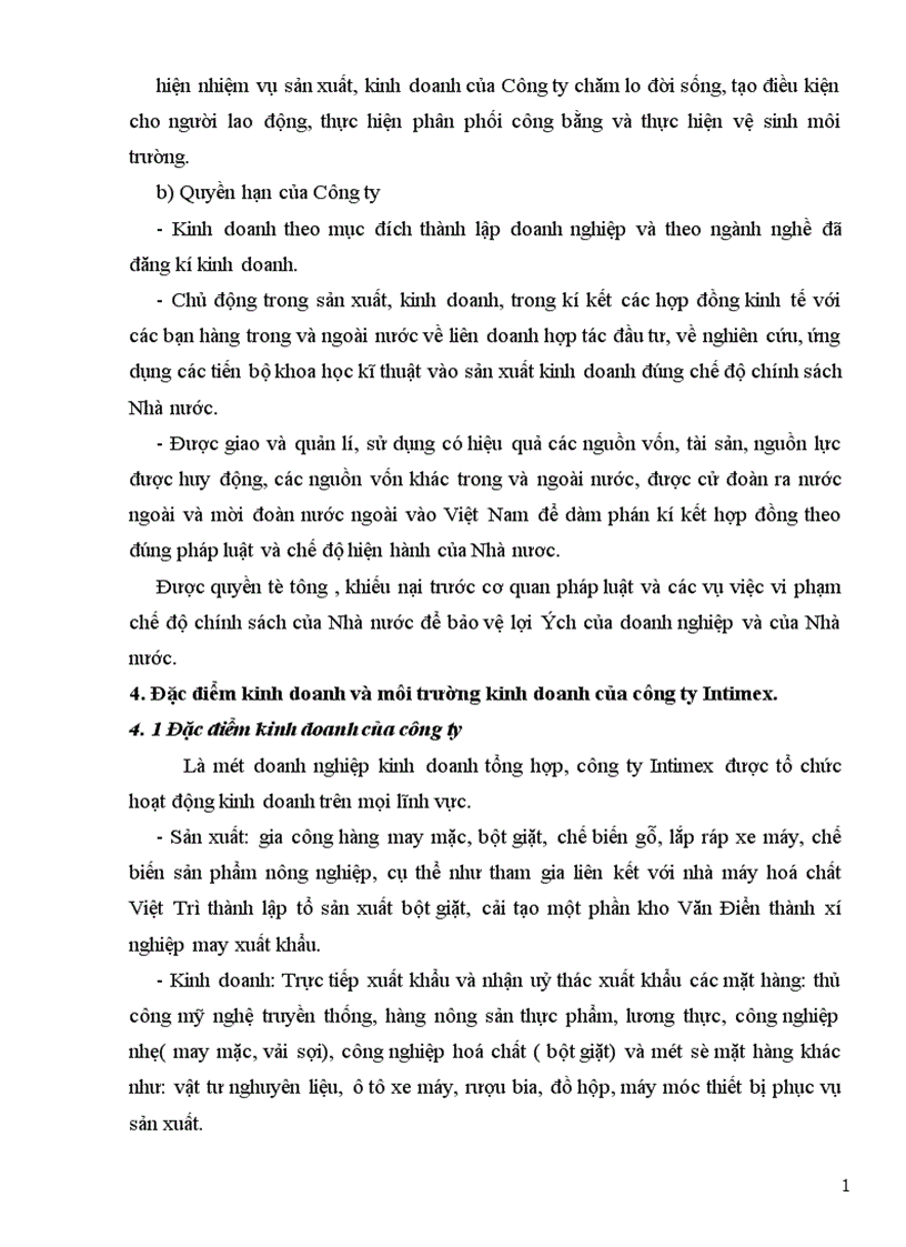 image for page Báo cáo thực tập tổng hợp tại Công ty xuất nhập khẩu Intimex