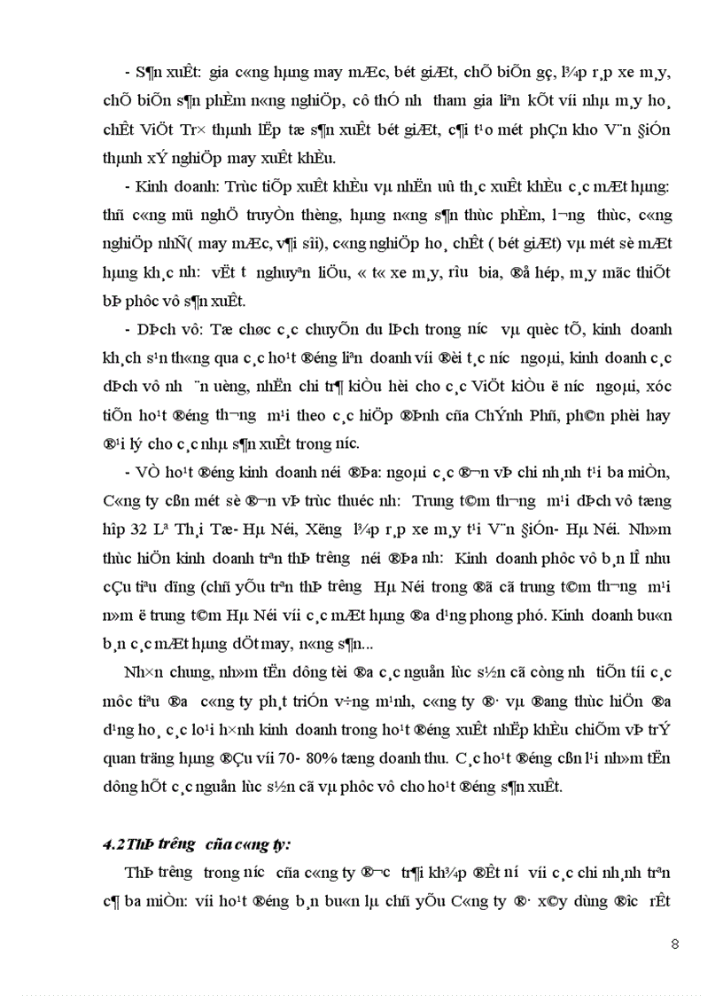 image for page Báo cáo thực tập tổng hợp tại Công ty xuất nhập khẩu Intimex