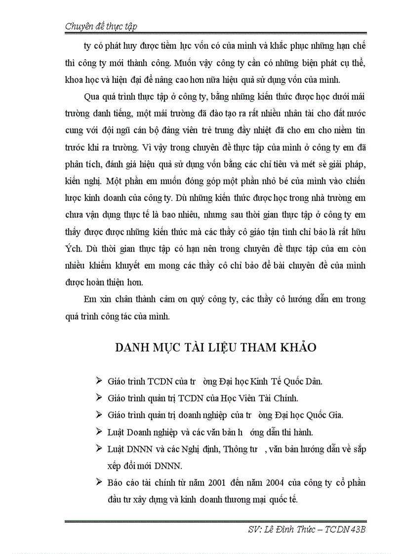 image for page Nâng cao hiệu quả sử dụng vốn của công ty cổ phần đầu tư xây dựng và kinh doanh thương mại quốc tế 1