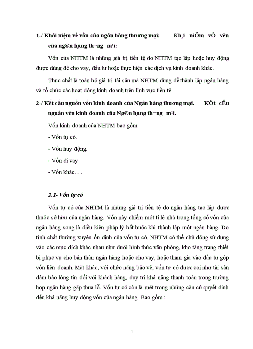 image for page Cân đối việc tạo lập và sử dụng nguồn vốn kinh doanh của NHTM ở Việt Nam 1