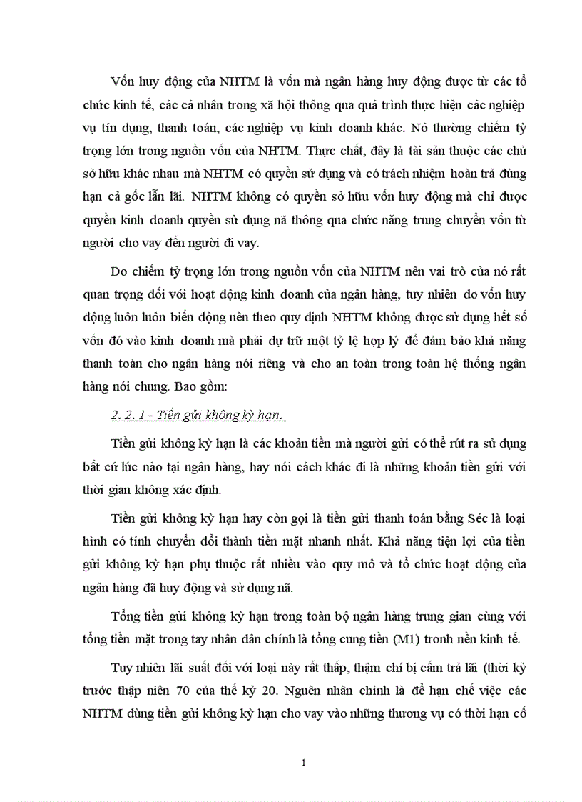 image for page Cân đối việc tạo lập và sử dụng nguồn vốn kinh doanh của NHTM ở Việt Nam 1