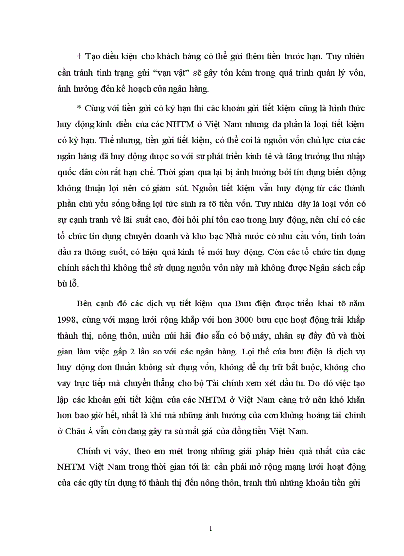 image for page Cân đối việc tạo lập và sử dụng nguồn vốn kinh doanh của NHTM ở Việt Nam 1