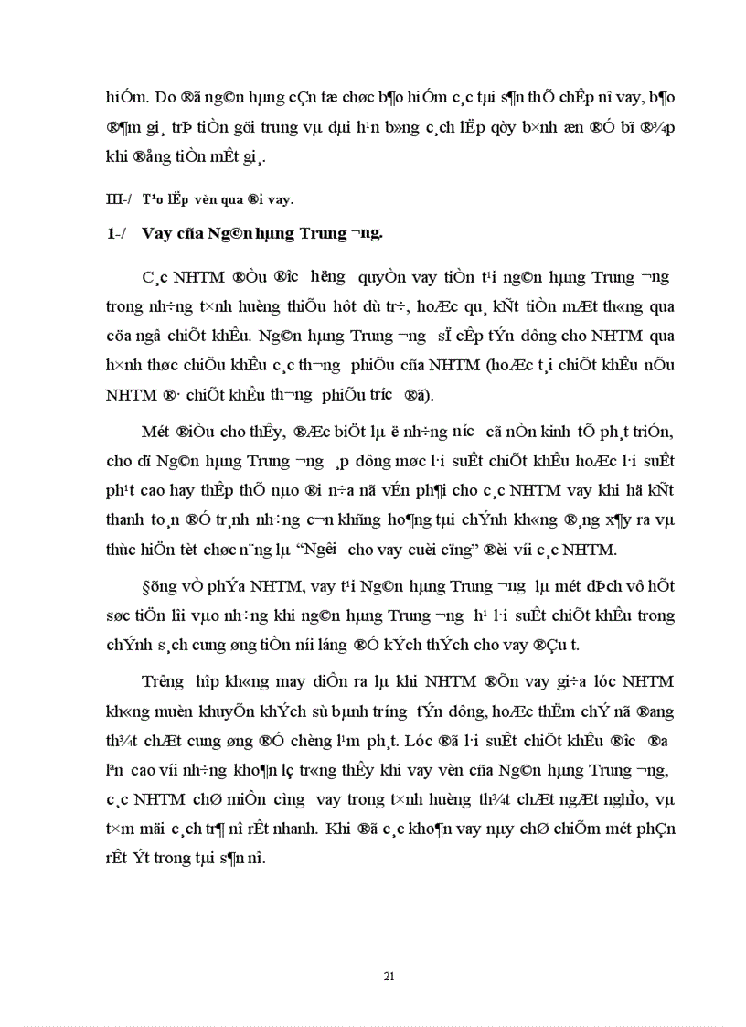 image for page Cân đối việc tạo lập và sử dụng nguồn vốn kinh doanh của NHTM ở Việt Nam 1