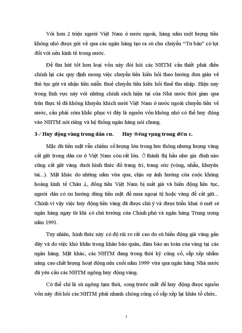 image for page Cân đối việc tạo lập và sử dụng nguồn vốn kinh doanh của NHTM ở Việt Nam 1