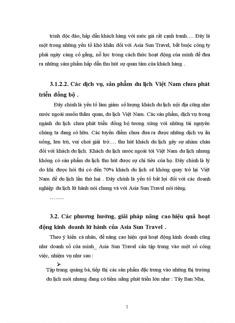 image for page Báo cáo thực tập tổng hợp tại Asia Sun Travel