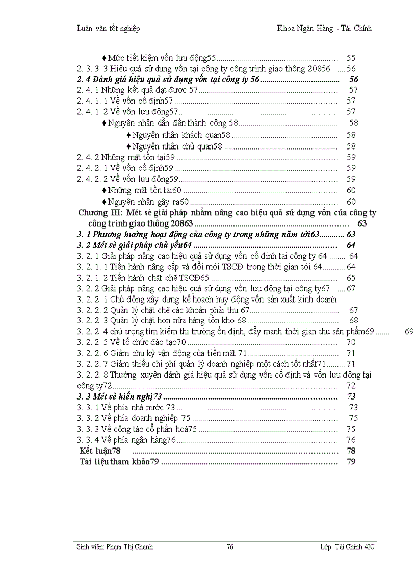 image for page Một số giải pháp nhằm nâng cao hiệu quả sử dụng vốn tại Công ty công trình giao thông 208 thuộc tổng giao thông 4 Bộ Giao Thông Vận tải 1