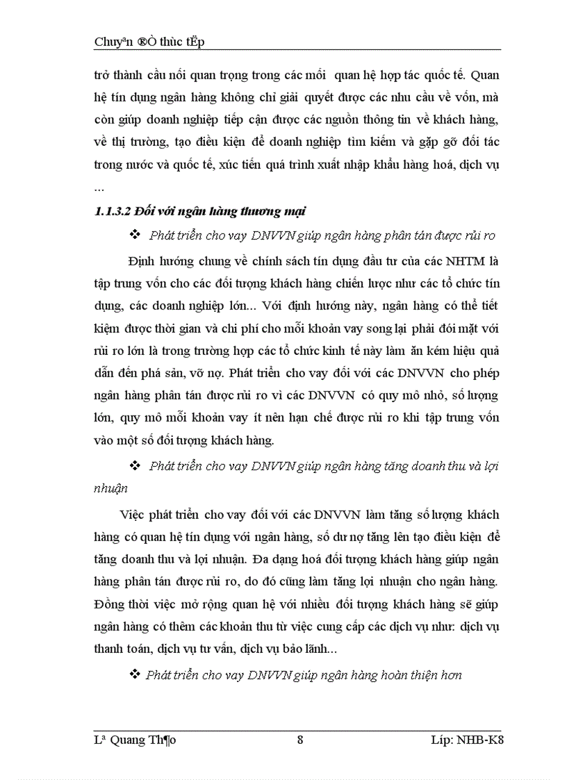image for page Giải pháp tín dụng ngân hàng phát triển các doanh nghiệp vừa và nhỏ tại chi nhánh NHCT Hoàn Kiếm