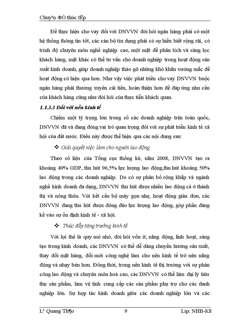 image for page Giải pháp tín dụng ngân hàng phát triển các doanh nghiệp vừa và nhỏ tại chi nhánh NHCT Hoàn Kiếm
