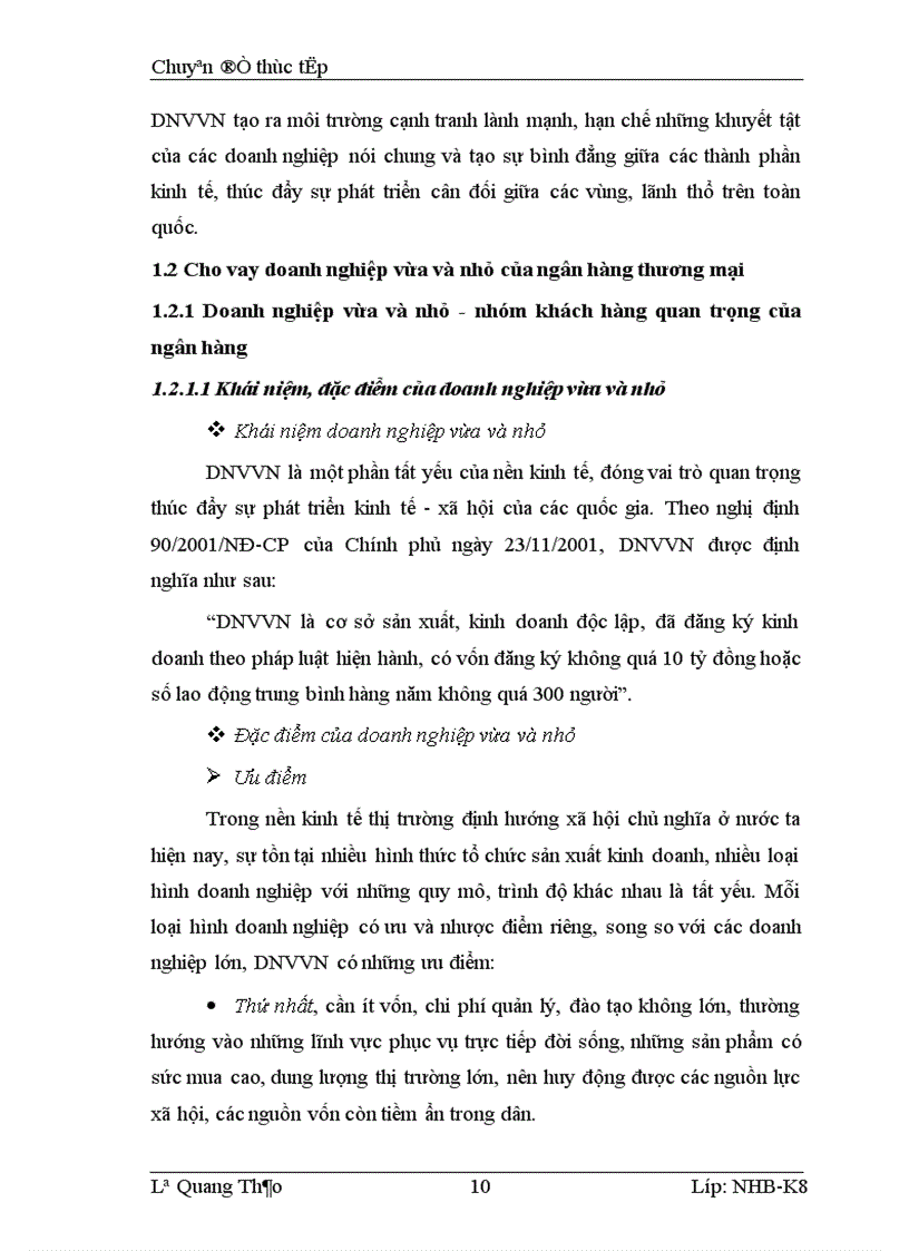image for page Giải pháp tín dụng ngân hàng phát triển các doanh nghiệp vừa và nhỏ tại chi nhánh NHCT Hoàn Kiếm