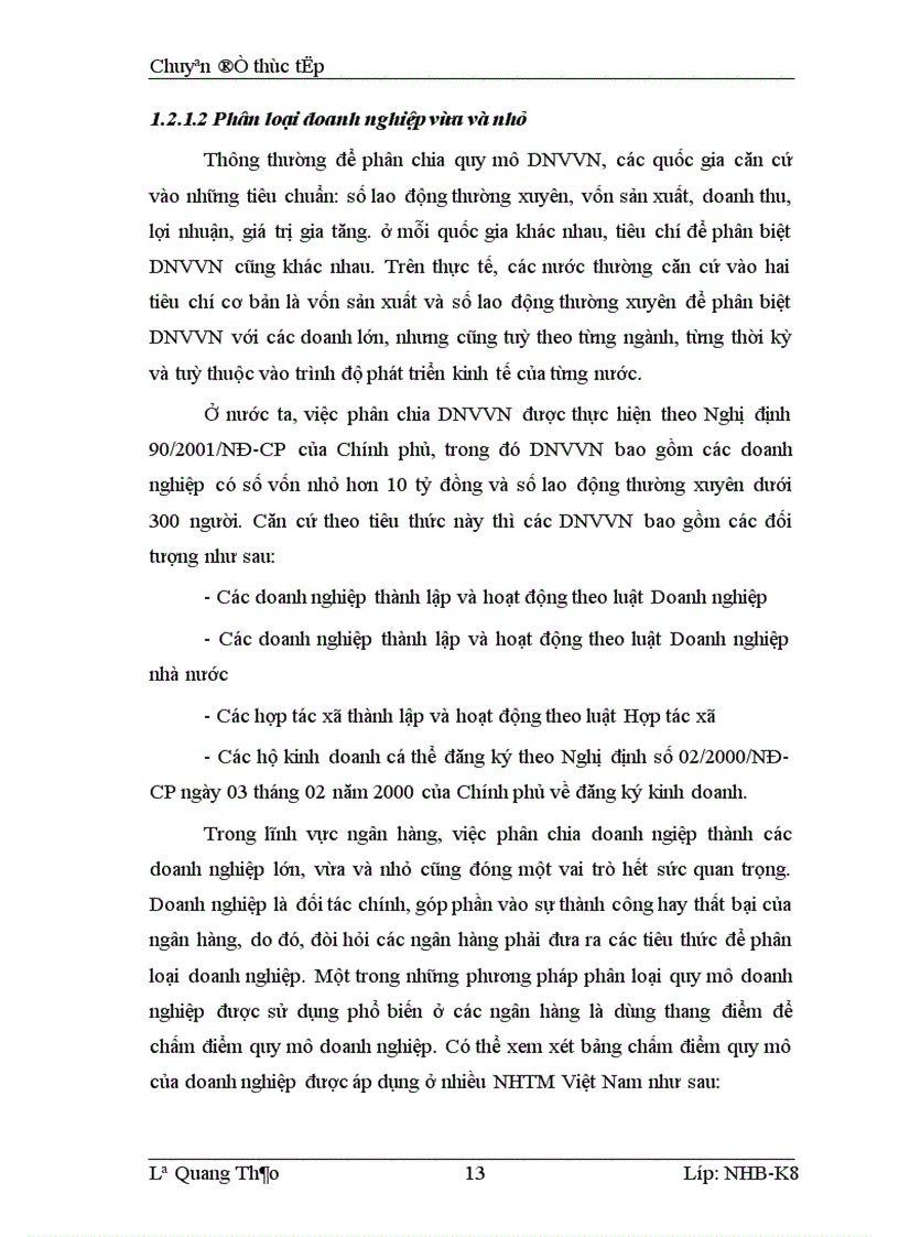 image for page Giải pháp tín dụng ngân hàng phát triển các doanh nghiệp vừa và nhỏ tại chi nhánh NHCT Hoàn Kiếm