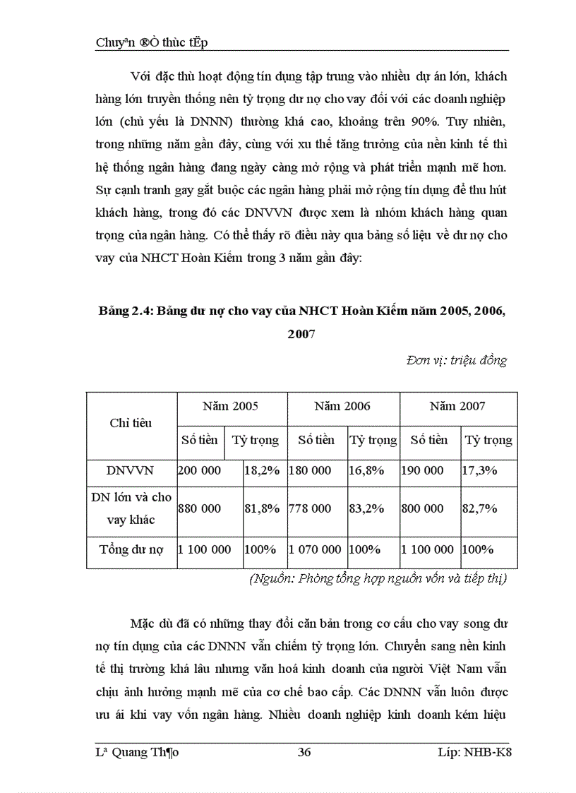 image for page Giải pháp tín dụng ngân hàng phát triển các doanh nghiệp vừa và nhỏ tại chi nhánh NHCT Hoàn Kiếm