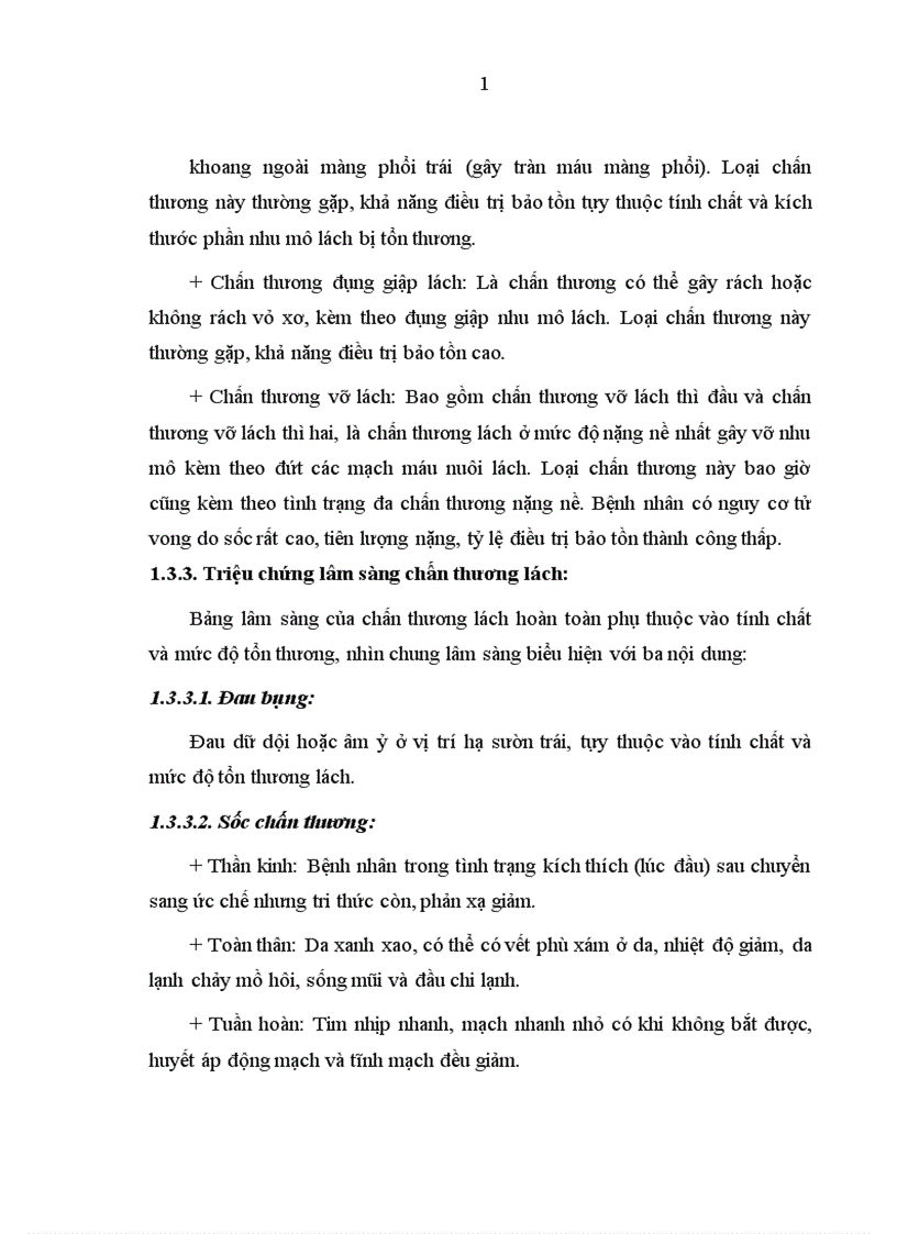 image for page Đánh giá kết quả diều trị bảo tồn chấn thương lách tại bệnh viện Việt Đức