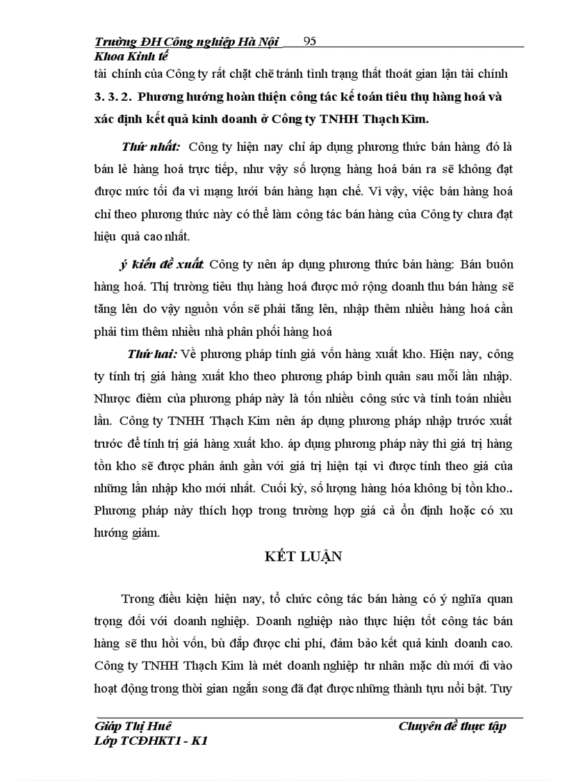 image for page Hoàn thiện công tác kế toán quá trình bán hàng và xác định kết quả bán hàng tại Công ty TNHH Thương mại và Dịch Vụ Thạch Kim 1