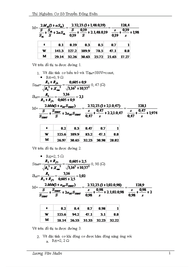 image for page Xây dựng đặc tính cơ của động cơ điện một chiều kích từ độc lập 1