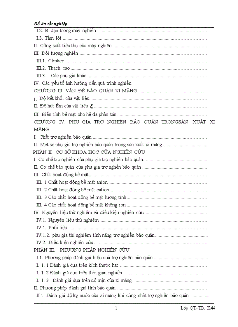 image for page Những đặc trưng cơ bản của quá trình nghiền xi măng