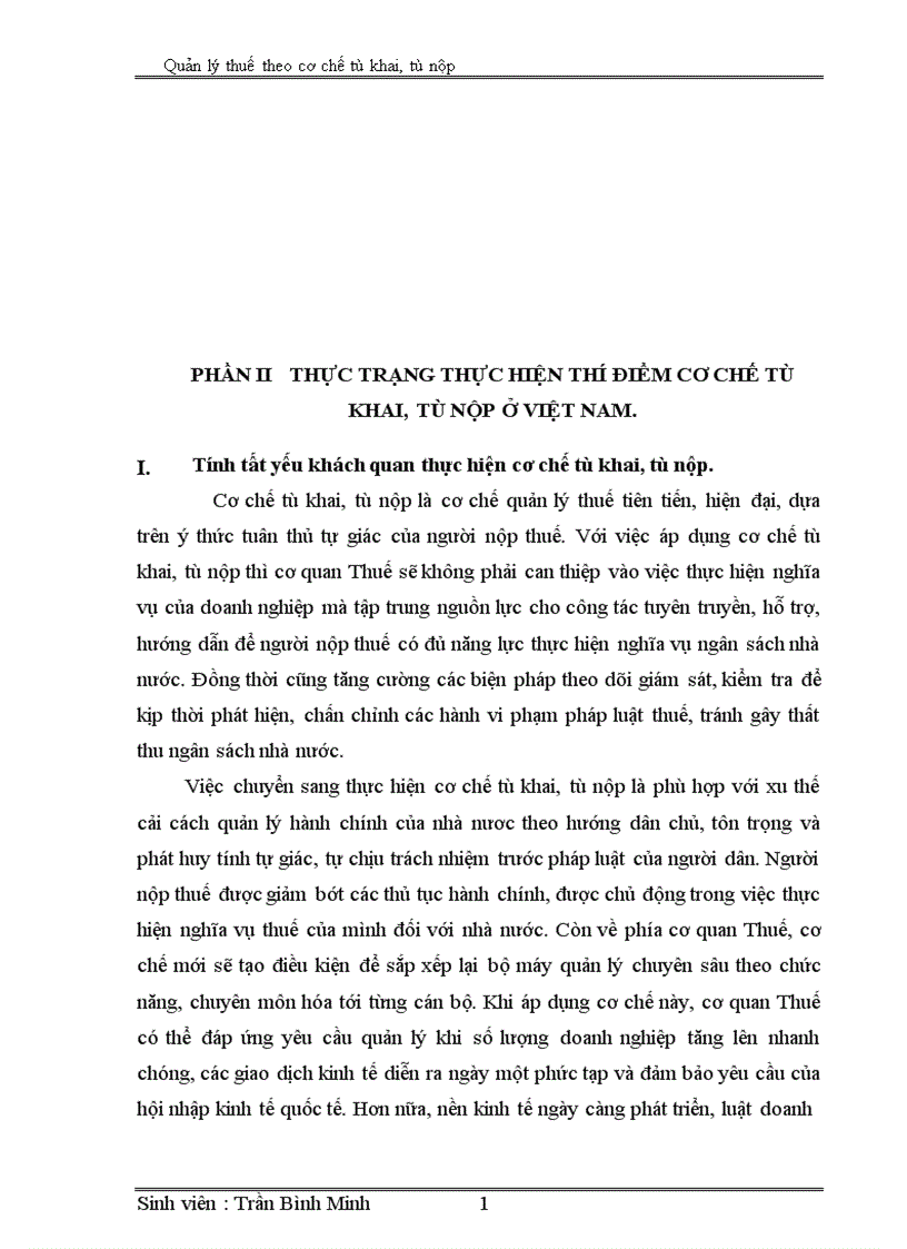 image for page Quản lý thuế theo cơ chế tự khai tự nộp ở Việt Nam 1