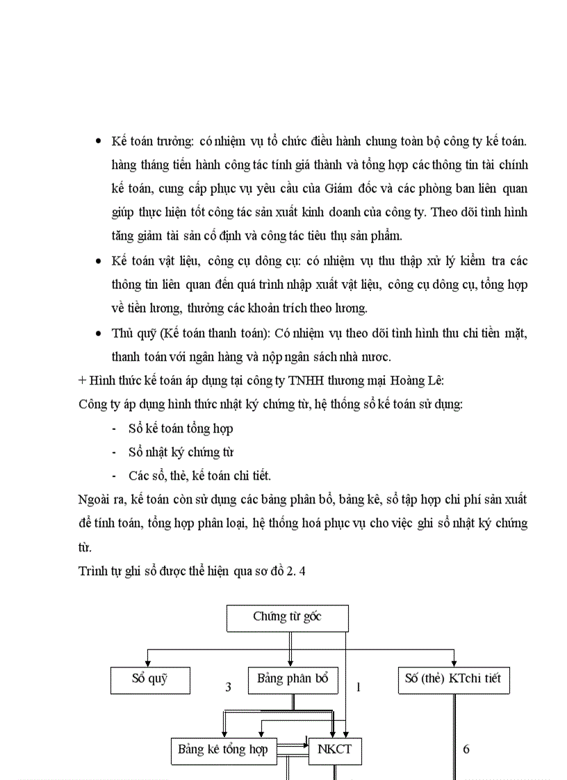 image for page Hạch toán chi phí sản xuất và tính giá thành sản phẩm tại công ty TNHH Thương mại Hoàng Lê