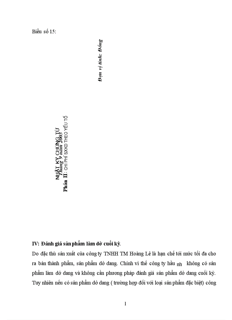 image for page Hạch toán chi phí sản xuất và tính giá thành sản phẩm tại công ty TNHH Thương mại Hoàng Lê