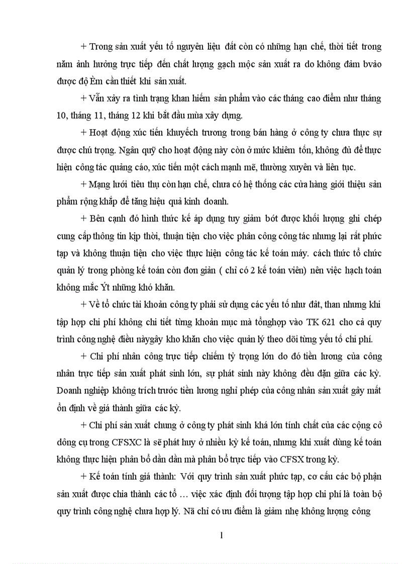 image for page Hạch toán chi phí sản xuất và tính giá thành sản phẩm tại công ty TNHH Thương mại Hoàng Lê