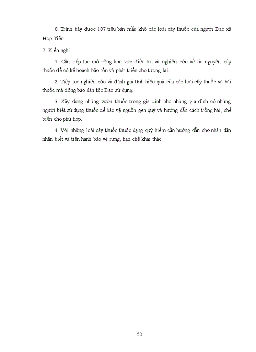 image for page Điều tra cây thuốc được sử dụng theo kinh nghiệm của đồng bào dân tộc Dao ở xã Hợp Tiến huyện Đồng Hỷ tỉnh Thái Nguyên