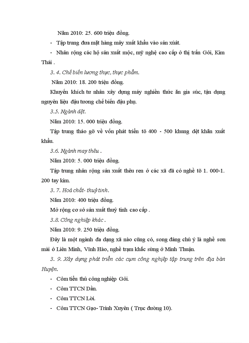 image for page Phát triển kinh tế xã hội huyện vụ bản thời kỳ đến năm 2010 1