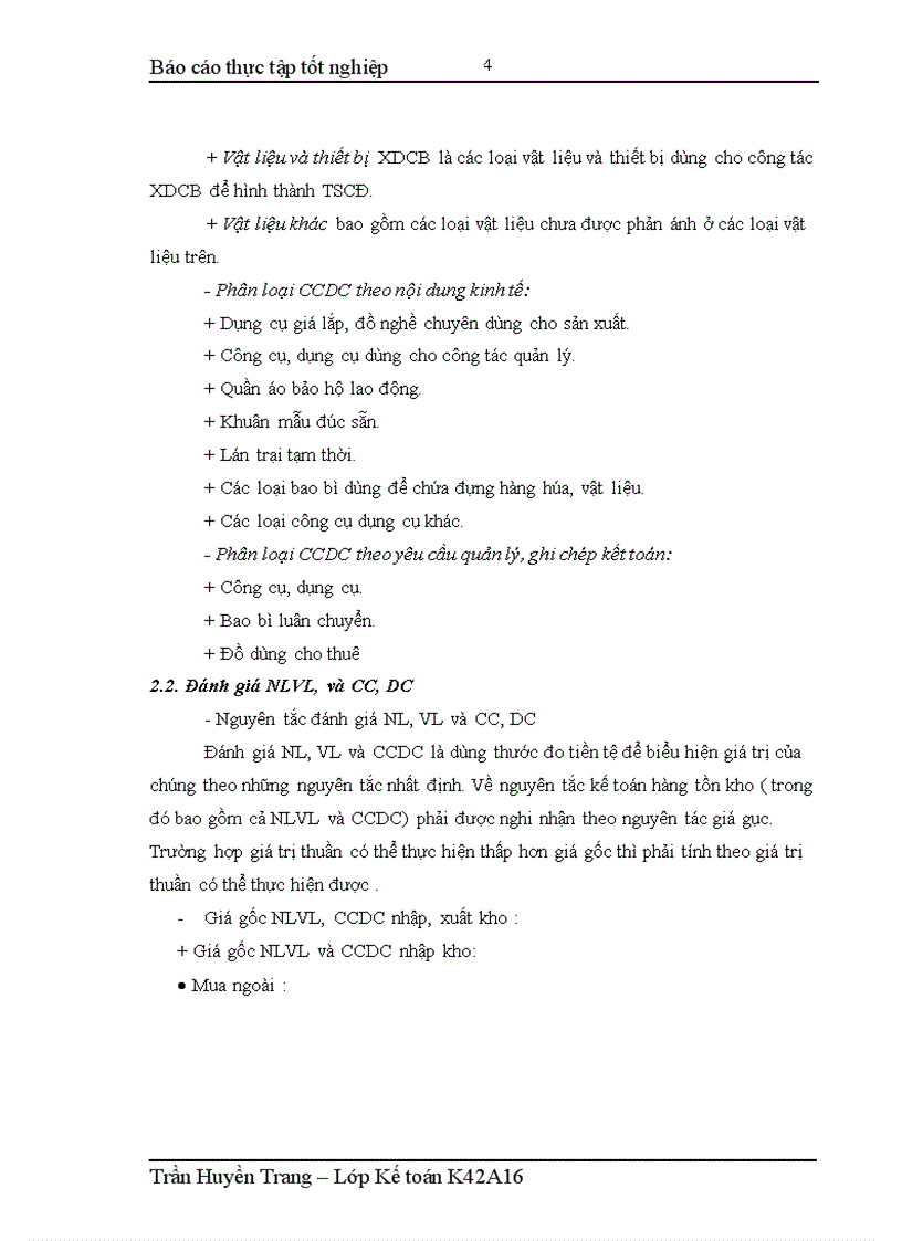 image for page Kế toán nguyên liệu vật liệu và công cụ dụng cụ tại công ty TNHH Hàn Việt 1