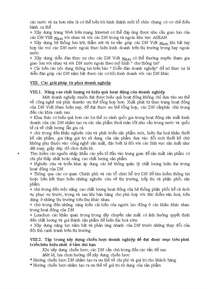 image for page Doanh nghiệp Việt Nam trong tiến trình thực hiện AFTA và khả Năng đẩy nhanh thực hiện các cam kết
