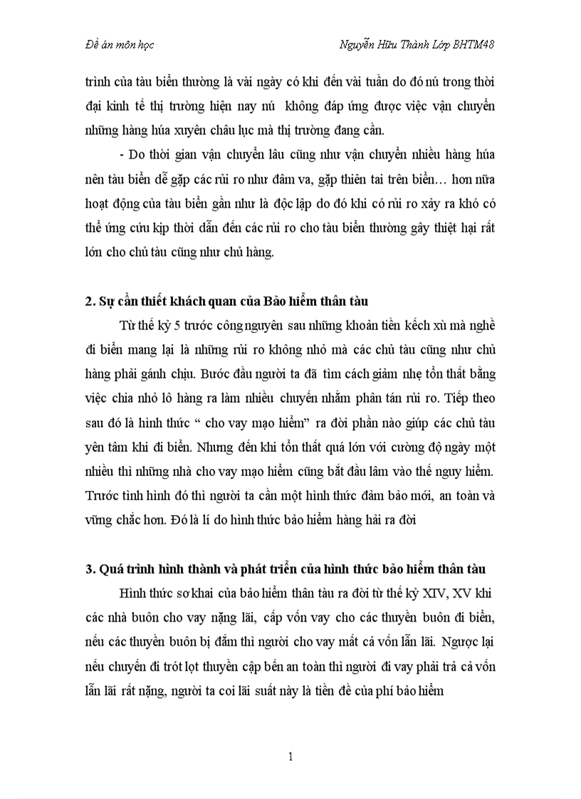 image for page Nghiệp vụ bảo hiểm thân tàu và tình hình kinh doanh tại tổng công ty cổ phần bảo hiểm Bảo Minh 1