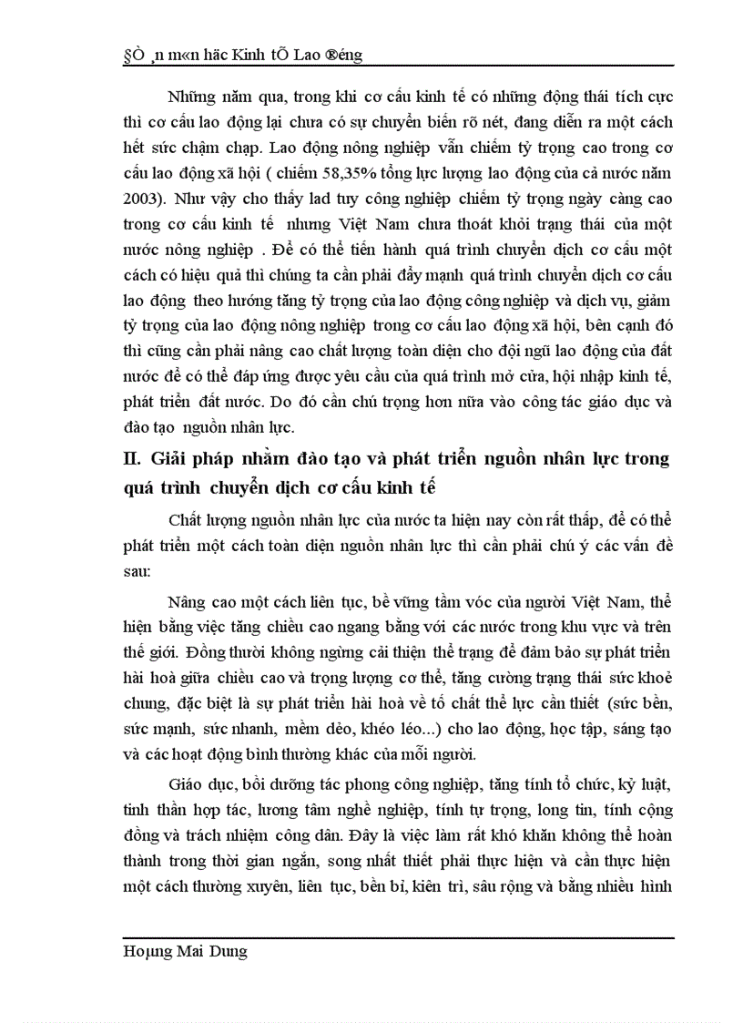 image for page Phát triển và đào tạo nguồn nhân lực Việt Nam trong quá trình chuyển dịch cơ cấu kinh tế 1
