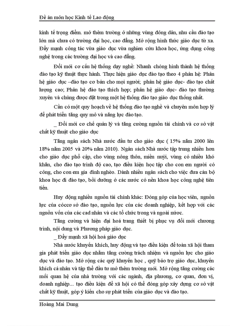 image for page Phát triển và đào tạo nguồn nhân lực Việt Nam trong quá trình chuyển dịch cơ cấu kinh tế 1