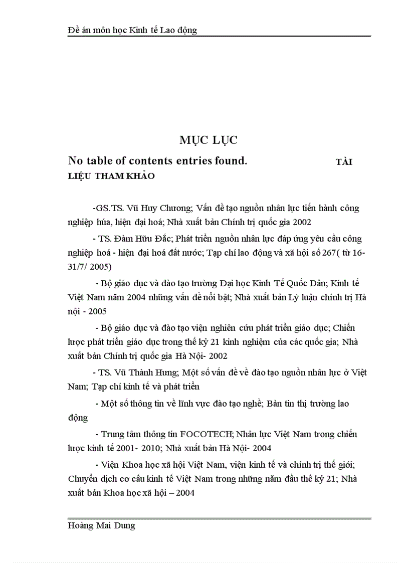 image for page Phát triển và đào tạo nguồn nhân lực Việt Nam trong quá trình chuyển dịch cơ cấu kinh tế 1