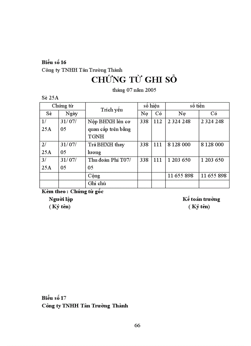 image for page Kế toan tiền lương và các khoản trích theo lương tại Công ty trách nhiệm hữu hạn Tân Trường Thành 1