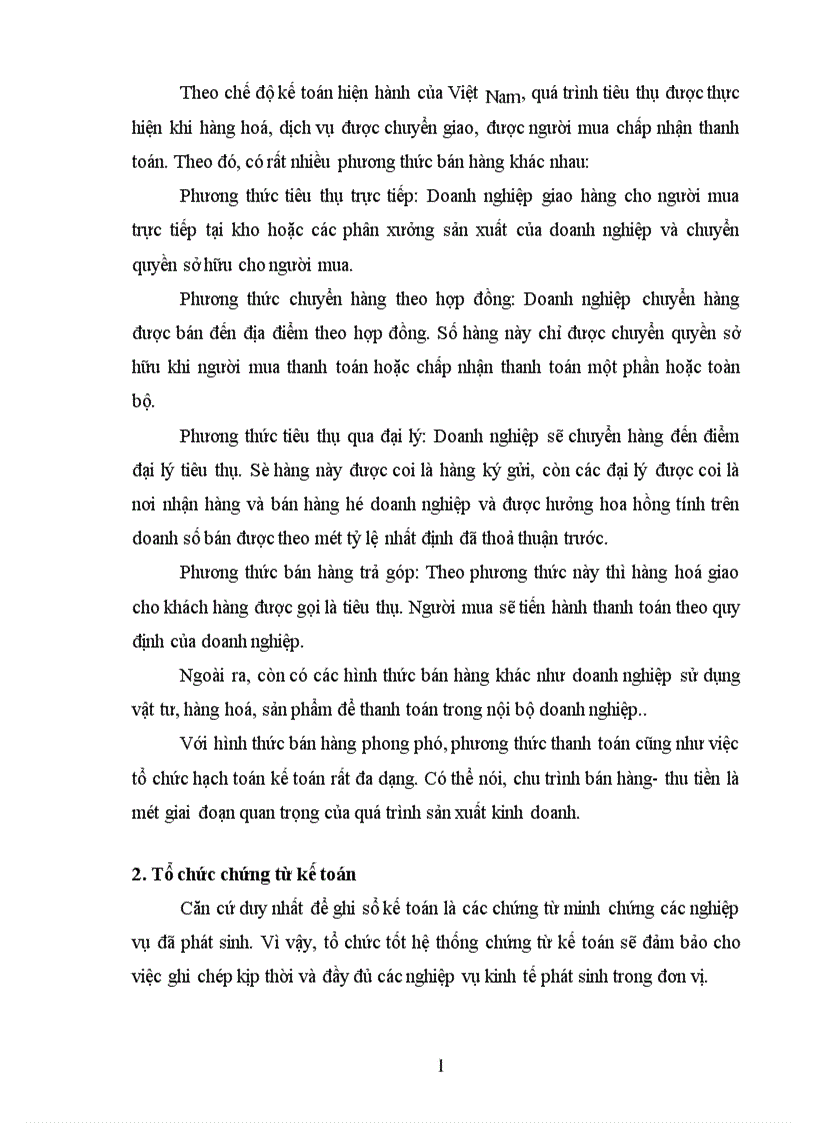 image for page Kiểm toán chu trình bán hàng thu tiền trong kiểm toán BCTC do Công ty Kiểm toán và Dịch vụ Tin học AISC thực hiện 1