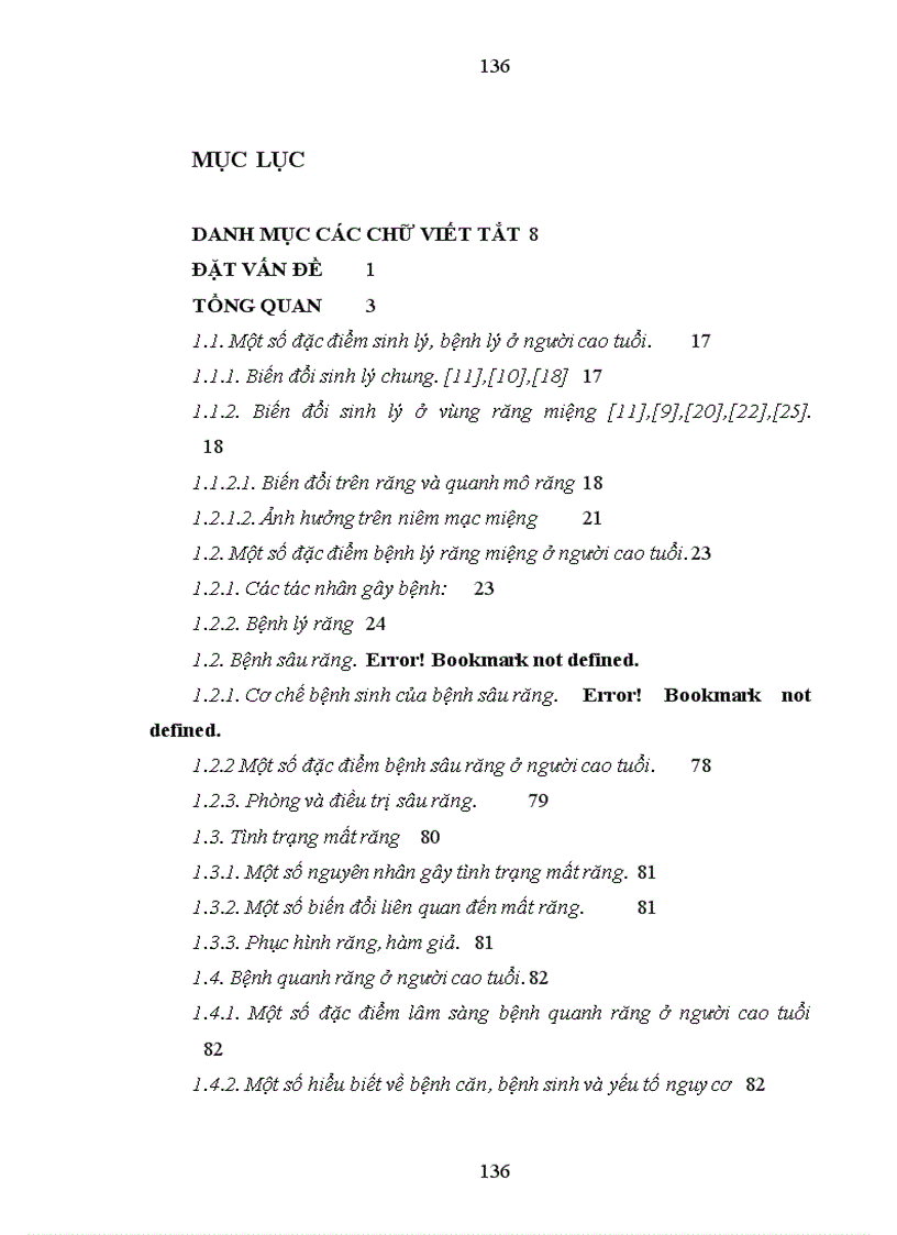 image for page Nghiên cứu thực trạng bệnh QR và nhu cầu điều trị của người cao tuổi ở một vùng nông thôn quận Hoàng Mai Hà Nội 1