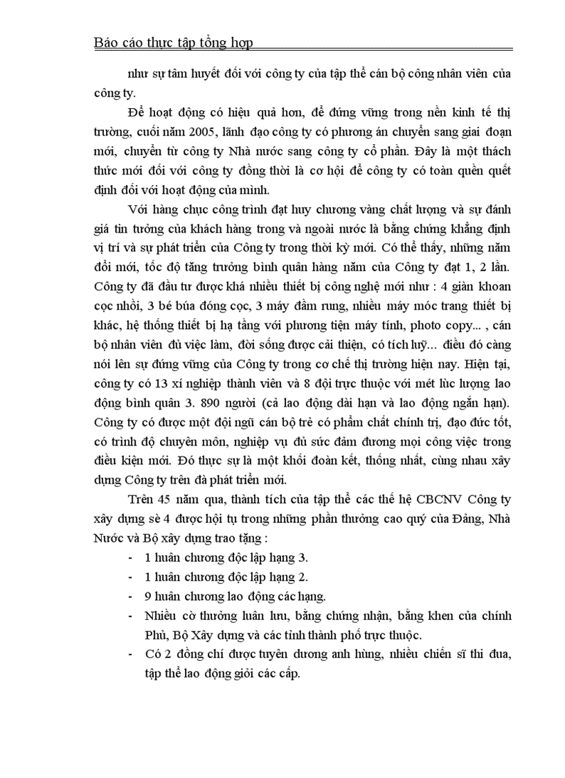 image for page Báo cáo thực tập tổng hợp tại Công ty xây dựng số 4