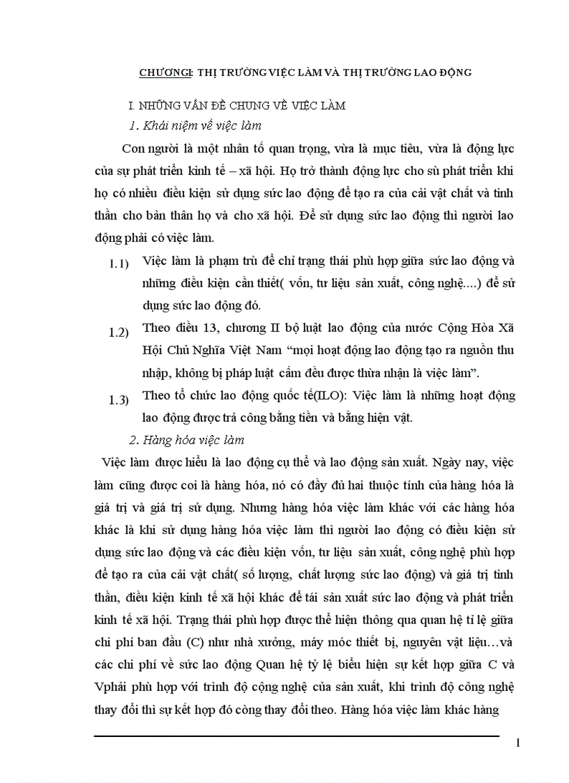 image for page phân tích mối quan hệ thị trường việc làm và thị trường lao động ở việt nam 1