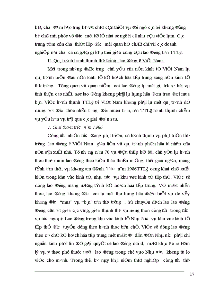 image for page phân tích mối quan hệ thị trường việc làm và thị trường lao động ở việt nam 1