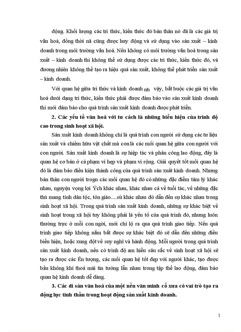 image for page Nguyên nhân phương hướng và một số giải pháp chủ yếu để đưa văn hoá vào trong hoạt động sản xuất kinh doanh ở nước ta hiện nay