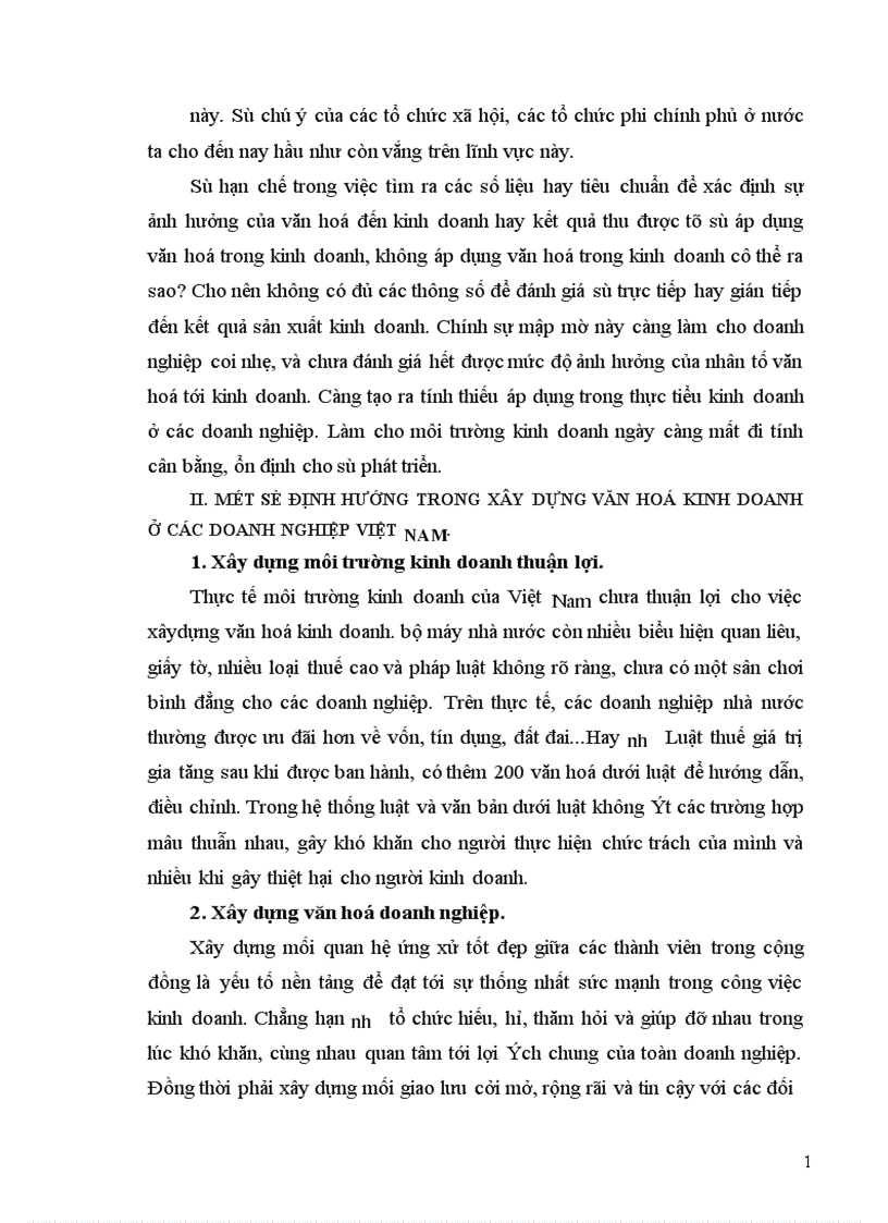 image for page Nguyên nhân phương hướng và một số giải pháp chủ yếu để đưa văn hoá vào trong hoạt động sản xuất kinh doanh ở nước ta hiện nay
